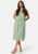 Bubbleroom Occasion Jolie Short Sleeve Midi Dress Dusty green 38 – 7333340232279