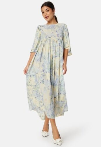 Bubbleroom Occasion Keela Dress Blue / Floral 36 – 7333340221662