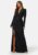 Bubbleroom Occasion Laurette Sparkling Gown Black XL – 7333340255223