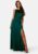 Bubbleroom Occasion Laylani Satin Gown Dark green 38 – 7333340198001