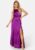 Bubbleroom Occasion Laylani Satin Gown Dark purple 36 – 7333340133347