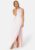 Bubbleroom Occasion Laylani Satin Gown Powder pink 42 – 7333340230213