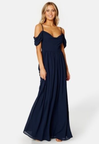 Bubbleroom Occasion Loreen Gown Dark blue 36 – 7333340140215