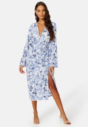 Bubbleroom Occasion Louiza Dress Blue / Floral 36 – 7333340200209