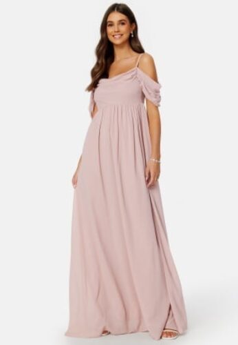 Bubbleroom Occasion Luciana Gown Dusty pink 36 – 7333340204856