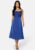 Bubbleroom Occasion Marion Waterfall Midi dress Blue 44 – 7333340151525