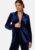Bubbleroom Occasion Maya Velvet Blazer Navy 34 – 7333340263976