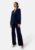 Bubbleroom Occasion Maya Velvet Trousers Navy 34 – 7333340264058