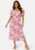 Bubbleroom Occasion Neala Puff Sleeve Dress Pink / Floral 34 – 7333340200759