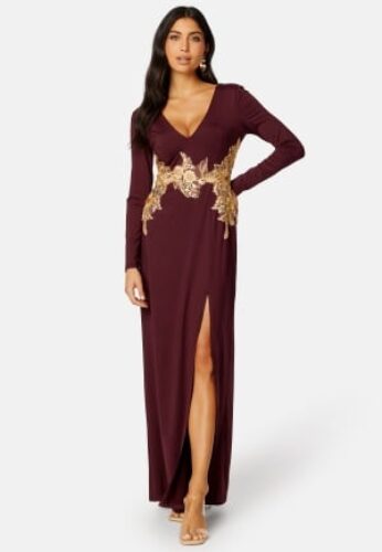 Bubbleroom Occasion Olessa Gown Bordeaux 36 – 7333340202852