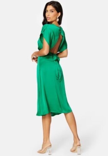 Bubbleroom Occasion Ophelia Open Back Dress Green 3XL – 7333340135655