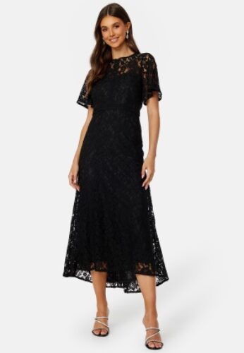Bubbleroom Occasion Penina Lace Dress Black 34 – 7333340240427