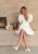 Bubbleroom Occasion Puff Sleeve Satin Dress White 32 – 7333340277645