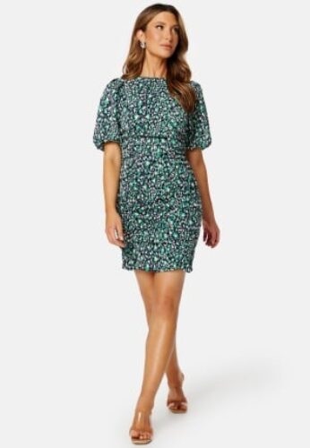 Bubbleroom Occasion Reese Dress Green / Multi colour 46 – 7333340211304