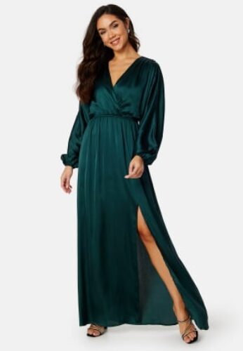 Bubbleroom Occasion Regina Gown Dark green 4XL – 7333340197011