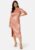 Bubbleroom Occasion Renate Twist front Dress Rose copper XS – 7333340135839