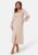 Bubbleroom Occasion Satin Midi Dress Champagne M – 7333340288665