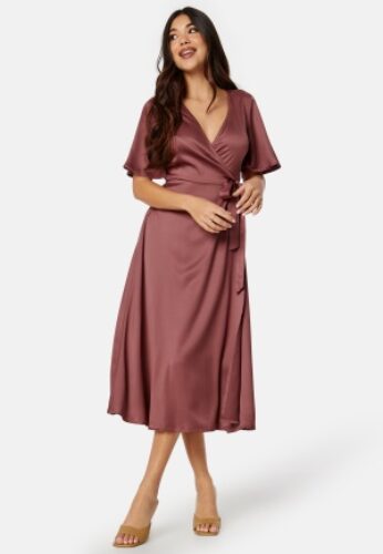 Bubbleroom Occasion Scala Dress Old rose 44 – 7333340132098