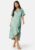 Bubbleroom Occasion Scala Frill Dress Dusty green 4XL – 7333340232644