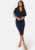 Bubbleroom Occasion Selena dress Dark blue 46 – 7333340230435