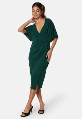 Bubbleroom Occasion Selena dress Dark green 38 – 7333340170342
