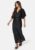 Bubbleroom Occasion Selena Satin Dress Black 40 – 7333340245262