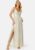 Bubbleroom Occasion Siri Sparkling Pleated Gown Champagne 42 – 7333340226346