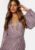 Bubbleroom Occasion Sparkling Wrap Gown Purple S – 7333340249468
