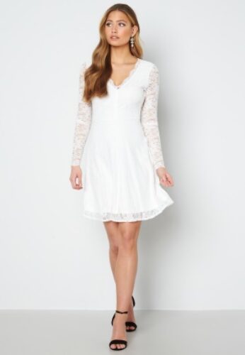 Bubbleroom Occasion Stephanie dress White 42 – 7333340044971