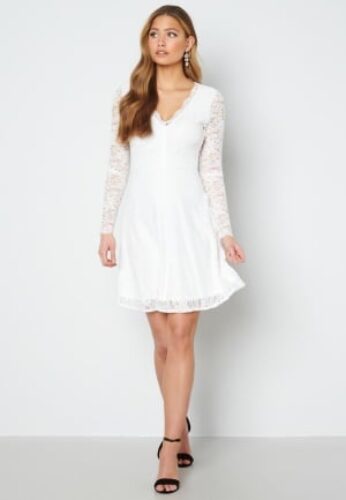 Bubbleroom Occasion Stephanie dress White 44 – 7333340044988