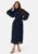 Bubbleroom Occasion Structured high neck midi dress Dark blue 40 – 7333340295625