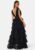 Bubbleroom Occasion Tulle Frill Gown Black 46 – 7333340305324