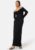 BUBBLEROOM Off Shoulder Maxi Dress Black S – 7333340294185