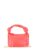 BUBBLEROOM Olivia satin knot bag Coral One size – 7333340230251