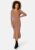 BUBBLEROOM Osminda knitted cut out dress Brown XS – 7333340201930