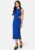 BUBBLEROOM Pamela cut out Dress Indigo-blue XL – 7333340142561