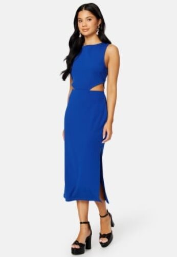 BUBBLEROOM Pamela cut out Dress Indigo-blue XL – 7333340142561