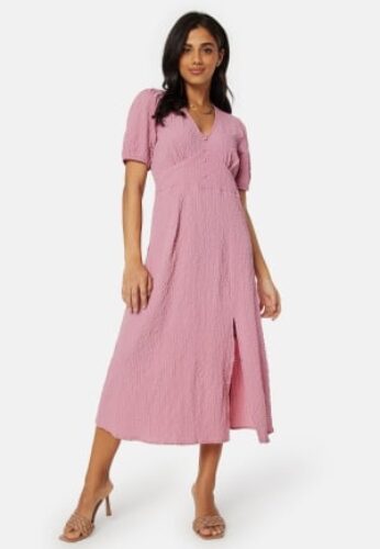 BUBBLEROOM Penelope Structure Dress Dusty pink 36 – 7333340272893