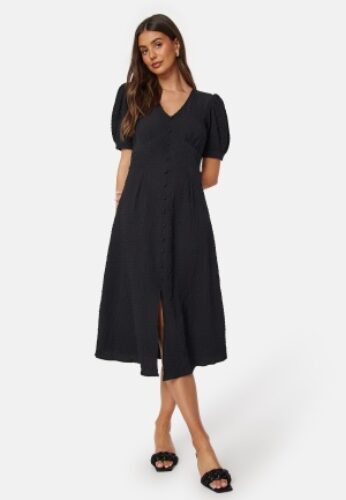 BUBBLEROOM Petronella Structure Dress Black 34 – 7333340242063