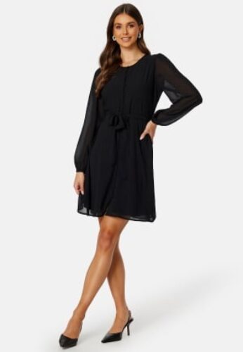 BUBBLEROOM Petronilla Dress Black S – 7333340249635