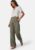 BUBBLEROOM Petula Cargo Pants Khaki green M – 7333340295762