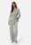 BUBBLEROOM Pilar Satin Pants Dusty green 34 – 7333340261644