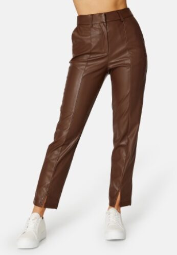 BUBBLEROOM Prim PU trousers Brown XL – 7333340148570