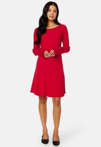 BUBBLEROOM Quinn knitted dress Red XL – 7333340183892