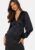 BUBBLEROOM Roberta Satin Dress Black 44 – 7333340255506