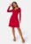 BUBBLEROOM Rudina Skater Dress Red S – 7333340279861