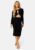 BUBBLEROOM Rylin cut out dress Black XL – 7333340207826