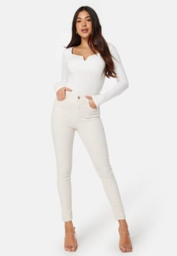 BUBBLEROOM Sandy Highwaist Superstretch Light beige 34 – 7333340284087