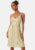 BUBBLEROOM Short Floral Strap Dress Yellow/Floral XL – 7333340306765