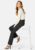 BUBBLEROOM Soft flared suit trousers Black/Striped S – 7333340181324